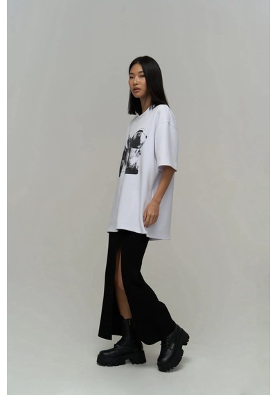 Corset Beyaz Oversize Beyaz