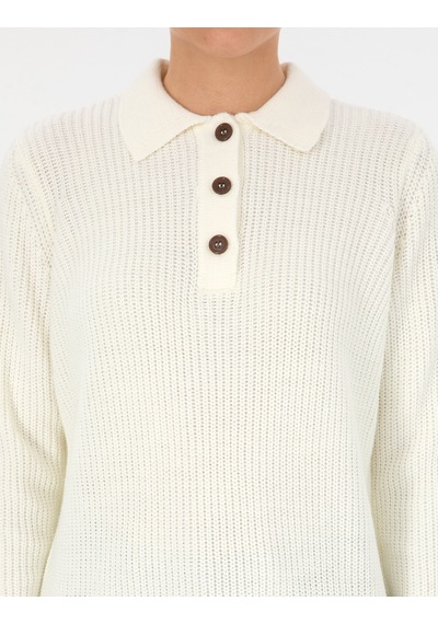 Pierre Cardin Kadın Bej Kazak /triko 50316328-vr011 Bej