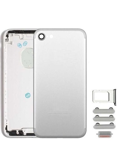 Apple Uyumlu iPhone 7 İle Boş Kasa Gümüş