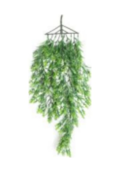 Yapay Sarmaşık Nergis Yeşil 80 Cm. Uv Korumalı - Dış Mekan Uyumlu Çok Renkli