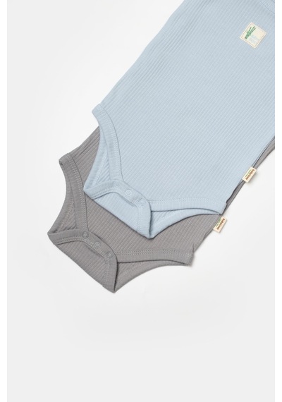 BabyCosy Organik 2 Li Kısa Kollu Body Csyb9017 001