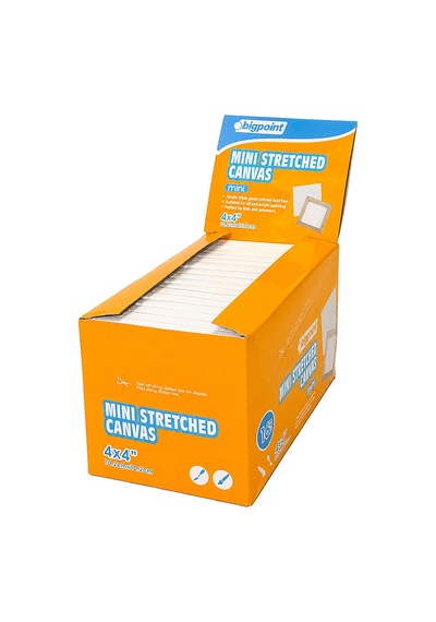Bigpoint Mini Tuval 4x4" 10cm X 10cm X 16 Adet
