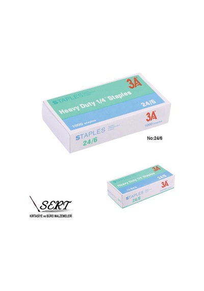 3a Zımba Teli 24/6 1000lipk 10paket