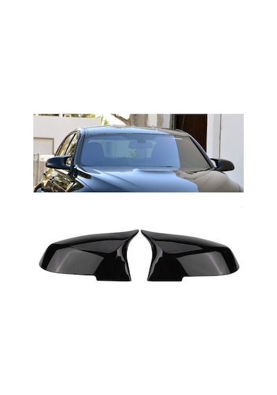 Otoçizgi Bmw F20 - F30 Uyumlu Yarasa Ayna Kapağı Piano Black N11.4996 Otoçizgi