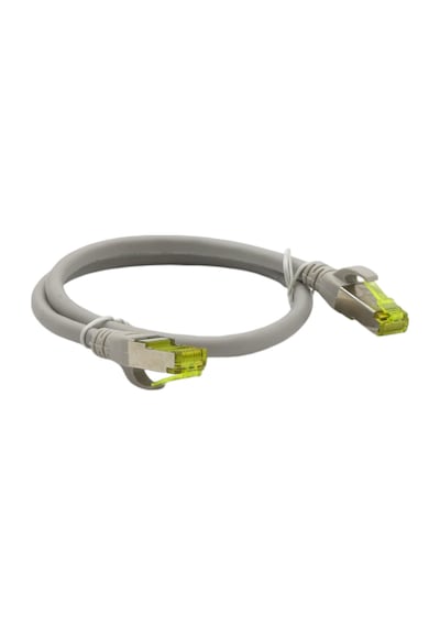 Dıgıtus Cat6a S-ftp Patch Cord 0,50 Mt Grey 10'lu Paket
