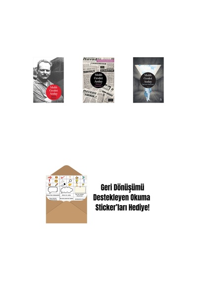Melih Cevdet Anday - Bütün Şiirleri + Müstear Zamanlar - 1 + İsa Nın Güncesi Ciltli + Okuma Sticker'ları