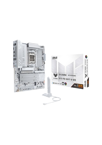 Asus Tuf Gamıng B850-pro Wıfı7 W Neo, 4xddr5, 3x M.2, Hdmı, Dp, Type-c, Wi-fi 7, Bluetooth V5.4, Am5