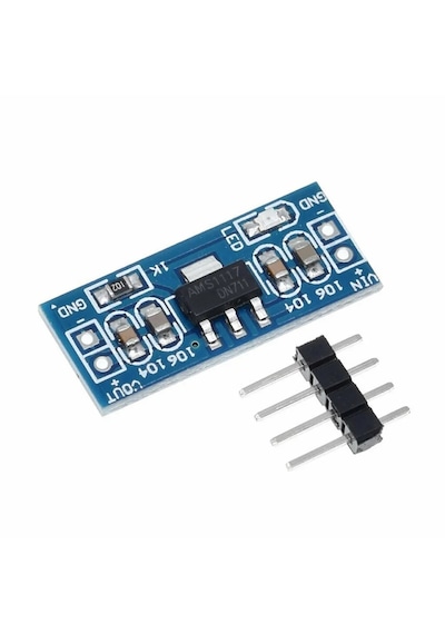 Ams1117 3.3v Modül Voltaj Regülatörü 3.3v Güç Kaynağı Modülü