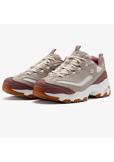 Skechers Pembe Kadın D'lıtes Spor Ayakkabı 150241-tpmt Siyah