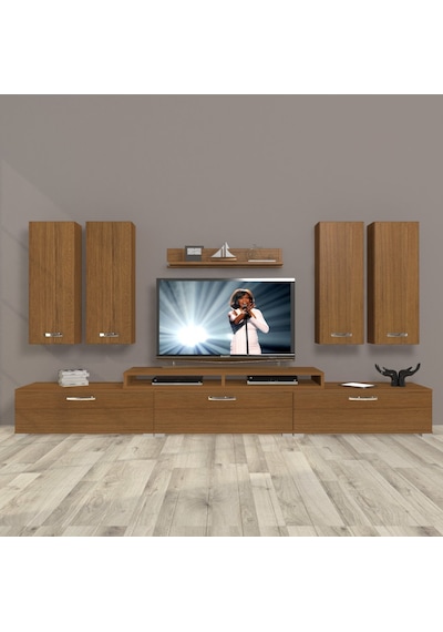 Decoraktiv Ekoflex 8d Slm Tv Ünitesi Tv Sehpası Ceviz