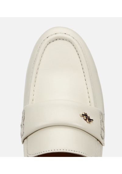Hotiç Kadın Deri Ekru Yumuşak Dokulu Klasik Loafer -