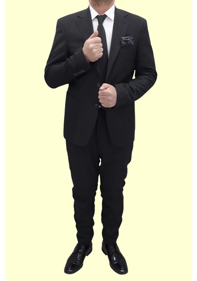 Duayen Dmctekstil Erkek İnce Çizgili İtalyan Kesim Dar Kalıp Jogger Pantolonlu Dar Paçalı Çift Düğme Yelekli Likralı Takım Elbise Siyah Duayen Dmctekstil Erkek İnce Çizgili İtalyan Kesim Dar Kalıp Jogger Pantolonlu Dar Paçalı Çift Düğme Yelekli Likralı Takım Elbise Siyah