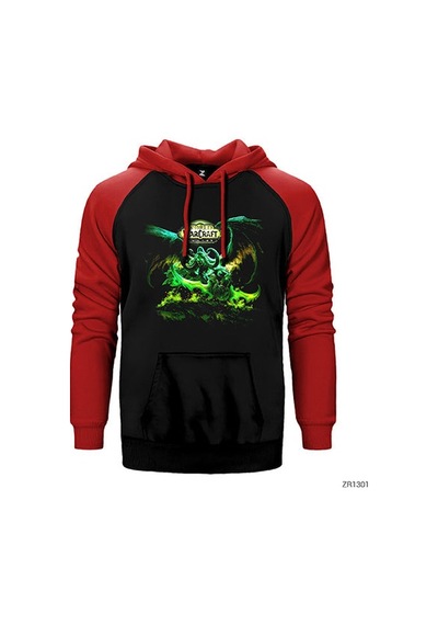 World Of Warcraft Lord Of The Outland Sarı Renk Reglan Kol Sweatshirt / Hoodie