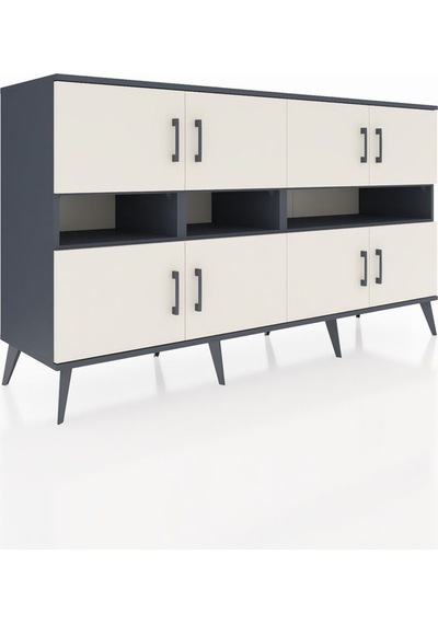 Hyperion Konsol 8 Raflı 8 Kapaklı 176x44x99 Antrasit-aytaşı/antra Antrasit-aytaşı/antrasit Hyperion Konsol 8 Raflı 8 Kapaklı 176x44x99 Antrasit-aytaşı/antra Antrasit-aytaşı/antrasit
