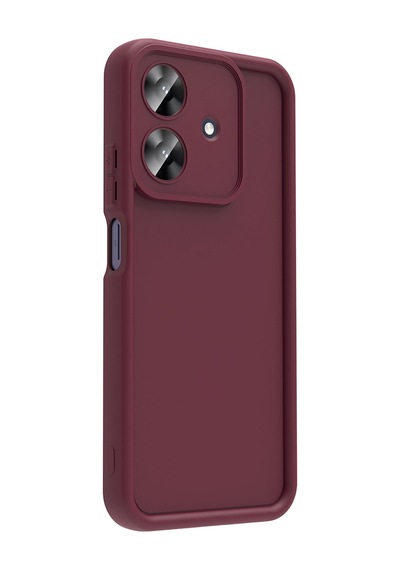 Zore Realme Note 60 Kılıf Kamera Korumalı Msra Ananas Kapak - Koyu Yeşil Koyu Yeşil