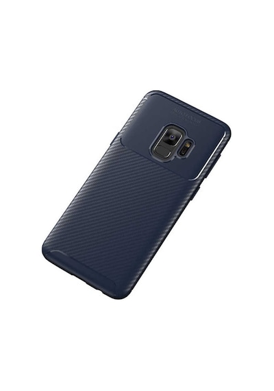 Samsung Uyumlu Galaxy S9 Kılıf Karbon Silikon Case