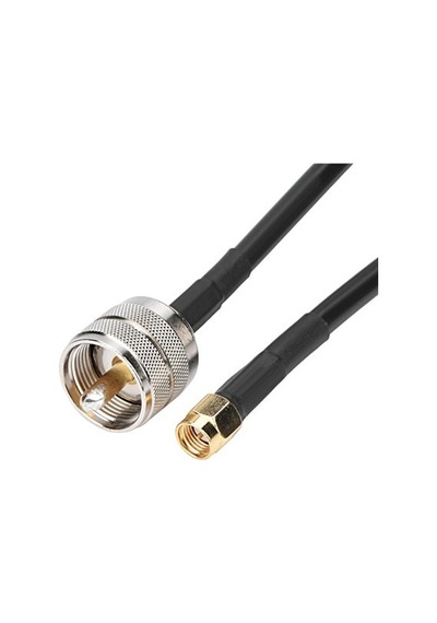 Zetiling Koaksiyel Kablo Hattı, 20 Cm Sma Pl259 Erkek - Uhf Pl259 Erkek Düz Rf Pigtail Koaksiyel Kablo