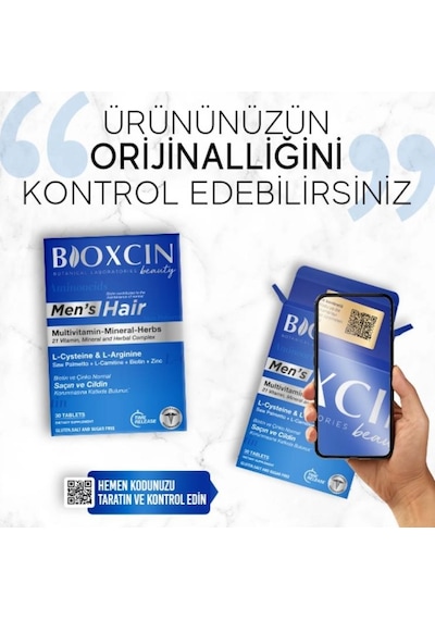 Bioxcin Beauty Men's Hair 30 Tablet