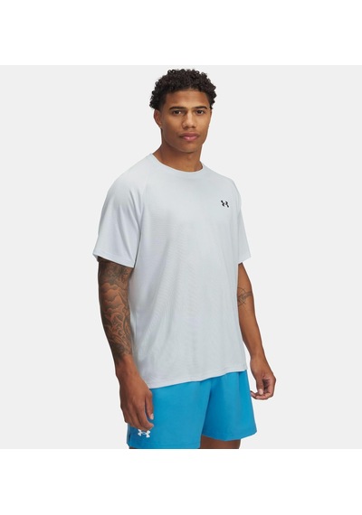 Under Armour Ua Tech Textured Ss Erkek T-shirt-31820 Gri