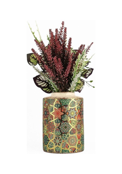 Handmade Seramik Vazo Renkli / El Yapımı, Canlı &amp Benzersiz Tasarım / Modern Dekoratif Obje / Çok Renkli Serami Diğer