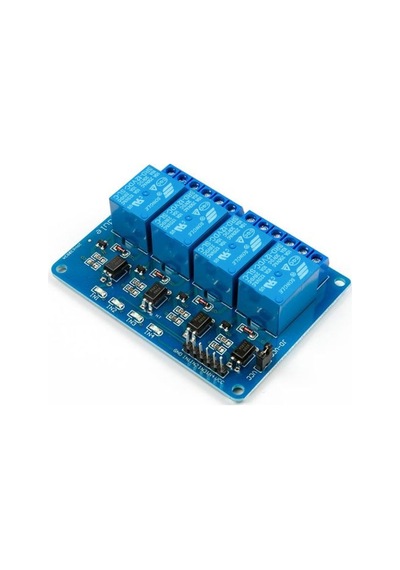 4 Yönlü Röle Optocoupler Gösterge Işıklı Output 12v