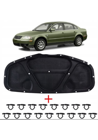 Volkswagen Passat B5.5 Motor Kaput Keçesi Klipsli 2001-2005 3b086