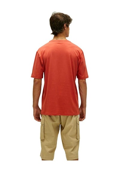 Bad Bear Dıgıbear T-shırt Turuncu Erkek T-shirt 22.01.07.050-c109 Kırmızı