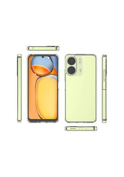 Redmi 13c Kılıf Klfs Coss Kapak - Renksiz Renksiz