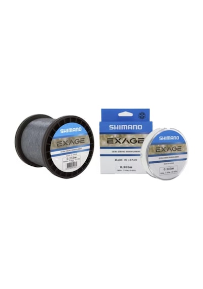 Shimano Exage 1000m 0.255mm Steel Grey Monoflament Misina - Standart