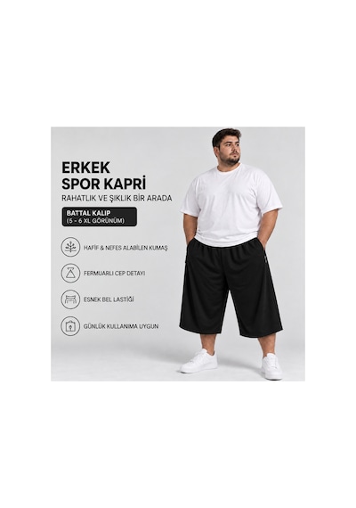 Genel Markalar 2 İplik Kompak Penye 3ile 10 Xl Beden Aralığı Siyah
