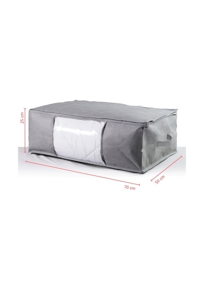 Vedsey 5' Li 50x70x25 Set Gri Pencereli Baza Altı Düzenleyici Hurç Gri