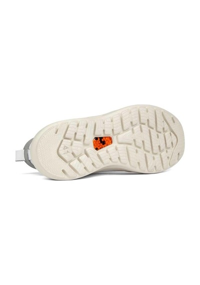 Erkek Beyaz Bağcıklı Kalın Tabanlı Deri Sneaker