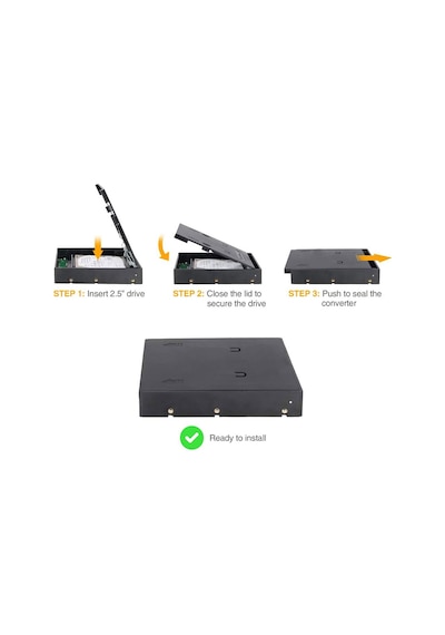 2,5" Sata Hdd/ssd'den 3,5" Sata Hdd/ssd'ye Dönüştürücü Kutu Harici Hdd Kutu
