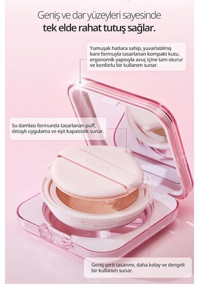 Hyalüronik Asit İçerikli Kill Cover Mesh Glow Essential Cushion Set 19c Light Spf50+ Pa++++