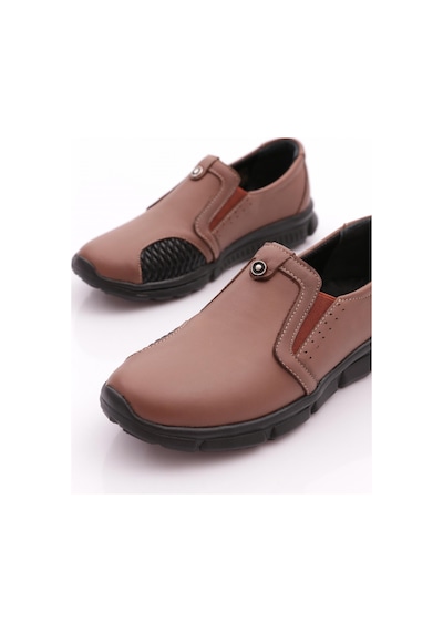 Dgn 609 Kadın Comfort Ayakkabi Ceviz