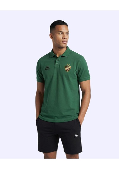 Kappa Paul Polo Erkek Yeşil Regular Polo Yaka Tişört