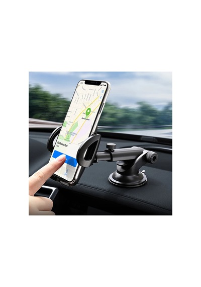 Floveme Teleskopik Cep Telefonu Araba-araç Tutucu- 5775 - Karbul8007-1101 Siyah Siyah