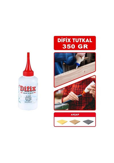Difix Su Bazlı Ahşap Tutkalı Belirtilmemis