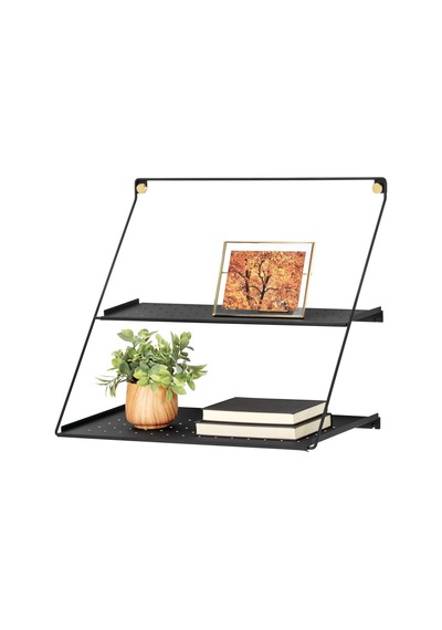 Modern Askılı Yüksek Kalite İkili Raf 32x61x53cm
