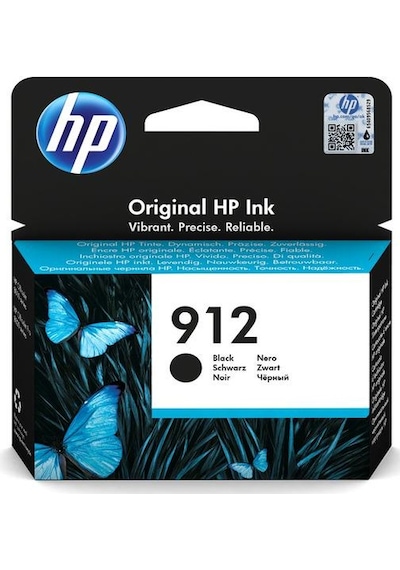 Hp 912 Black Siyah Kartuş 3Yl80A