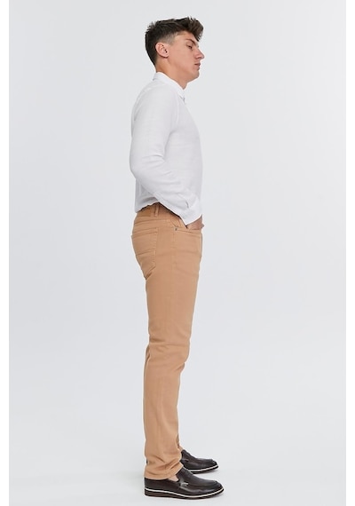 Erkek Likralı Yüksek Bel Regular Fit Bol Kesim Premium Martin Kot Pantolon Jean C336 001