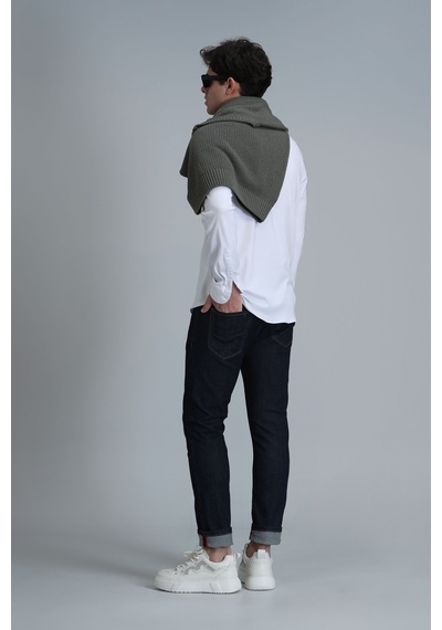 Lufian Jack Smart Jean Erkek Pantolon Slim Fit Mavi Mavi 111200150100300 Mavi