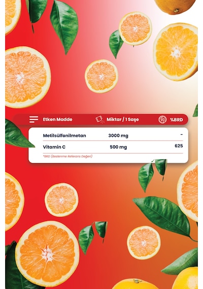 Msm & Vitamin C 30 Saşe