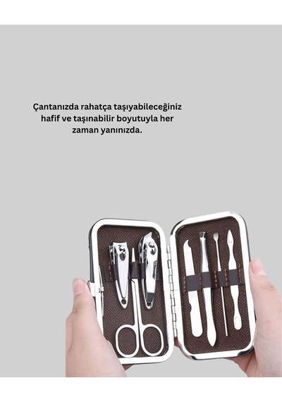 Dayanıklı Çelik Aletlerden Oluşan Kişisel Bakım Seti Mh-hs4500-6676