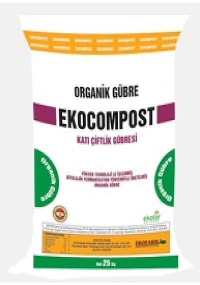 25 KG Ekocompost Katı Çiftlik/Hayvan Gübresi