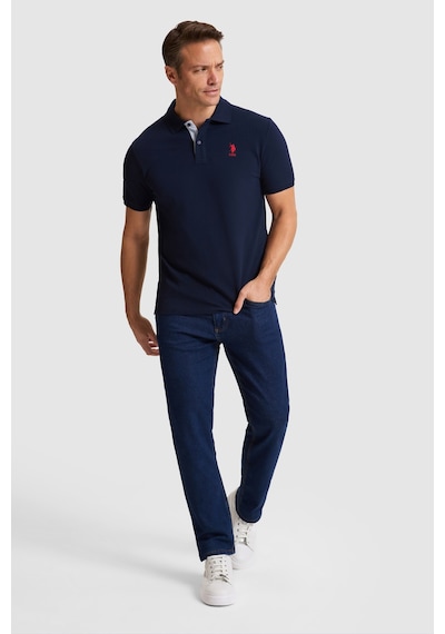 U.s. Polo Assn. Erkek Lacivert Tişört Basic 50322314-vr033
