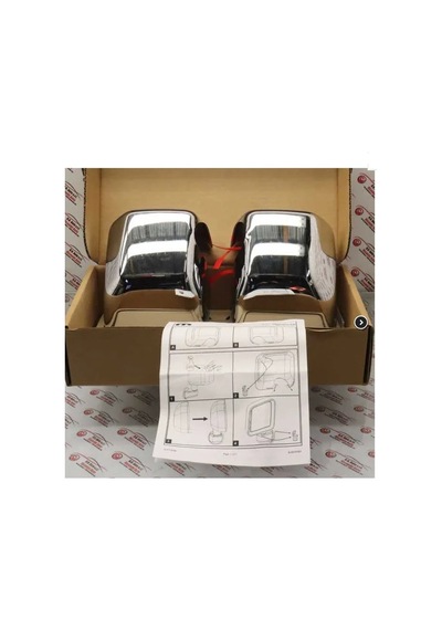 Jeep - Dış Ayna Kapağı Kromlu Set Rubicon 2009-