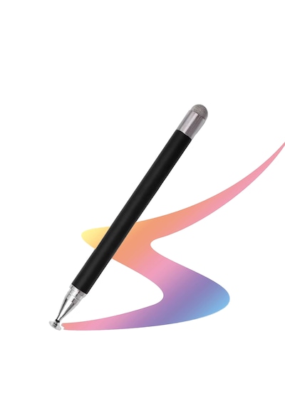 Microcase AL4764 2 İn 1 Disk Uçlu Stylus Kalem Siyah
