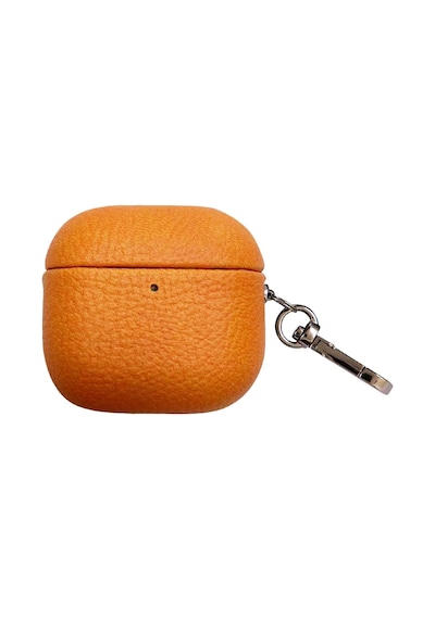 Piili Apple AirPods Uyumlu 4.nesil Leather Kılıf Apple AirPods Uyumlu Kılıfı Turuncu 22996991