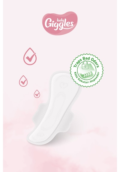 Giggles Lady Soft Hijyenik Ped Gece Avantaj Paketi 36 Adet